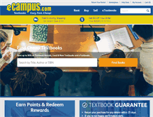 Tablet Screenshot of ecampus.com